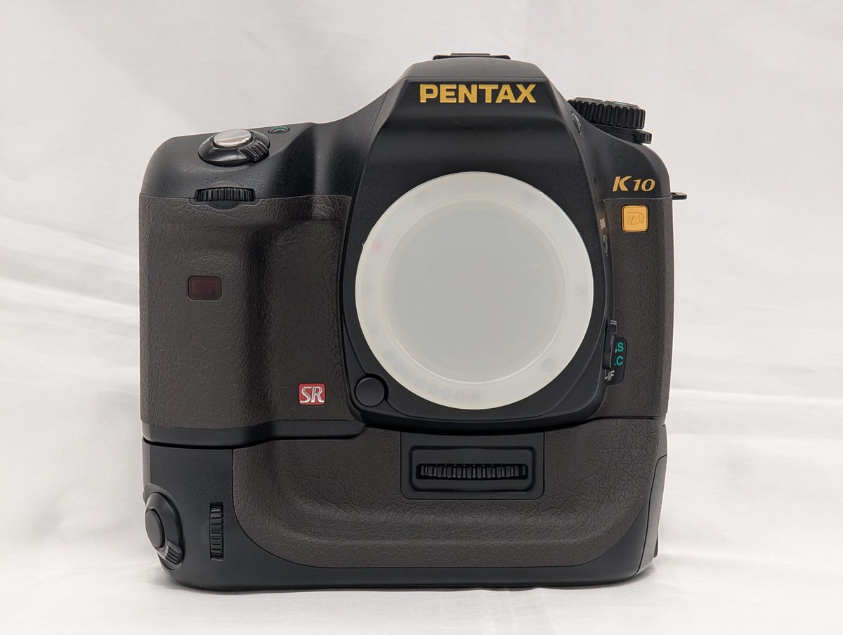 激レアPENTAX K10D グランプリパッケージ用バッテリーグリップ　ブラウン 激レアPENTAX K10D グランプリパッケージ用バッテリーグリップ