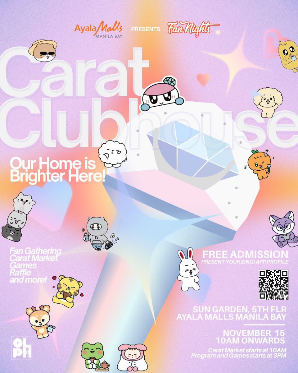 Pre-orders open on Nov 5 and will be available for pick up at <a href="/CaratLandPH/">Carat Land PH</a>'s "Carat Clubhouse" this coming Nov 15 happening at the Ayala Malls Manila Bay Sun Garden 🥳