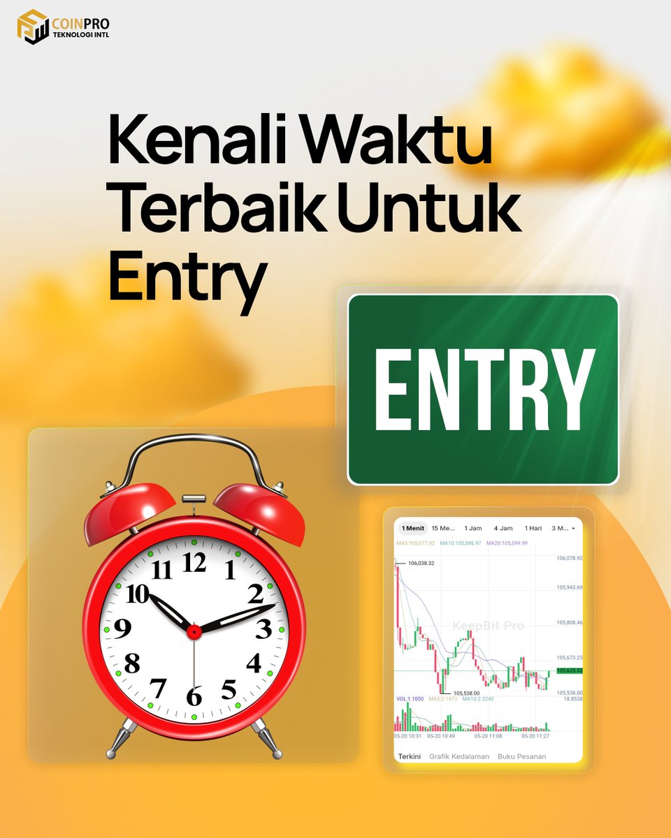 CryptoMete79263's tweet image. ⏰ Kenali waktu terbaik untuk entry dan temukan strategi AI yang paling cocok buat kamu!
Trading jadi lebih mudah, terarah, dan menguntungkan bareng KeepBit x AI CoinPro 🚀
#CoinPro #KeepBit #AITrading #SmartTrading #CryptoStrategy #TradingCerdas #AutoProfit #CryptoIndonesia