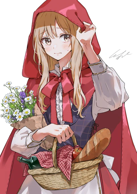 赤ずきん #先輩はおとこのこ