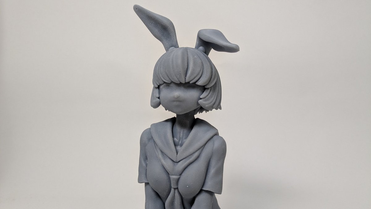 AzurePaddy's tweet image. 2回目仮出力を行いました✨️前回よりも大きく出力しようと思ったら想定より大きくなってしまいました(-_-;)モールドが際立ったのでまぁよしです!
＃WF2026冬