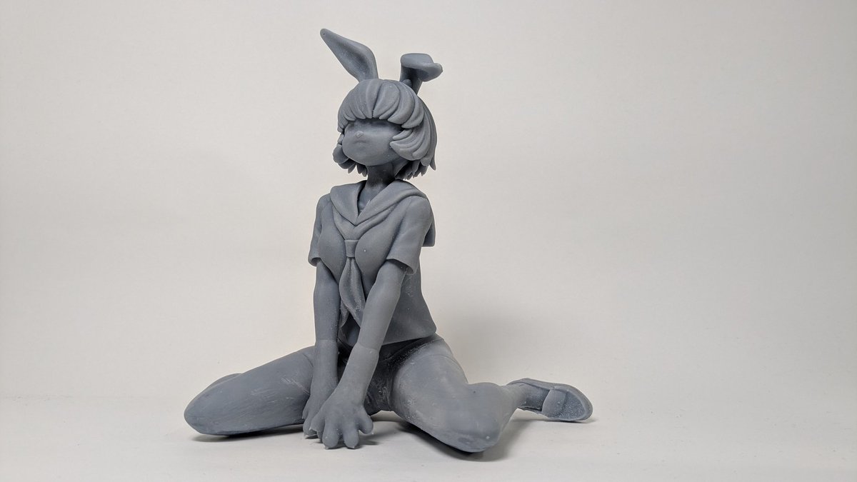 AzurePaddy's tweet image. 2回目仮出力を行いました✨️前回よりも大きく出力しようと思ったら想定より大きくなってしまいました(-_-;)モールドが際立ったのでまぁよしです!
＃WF2026冬