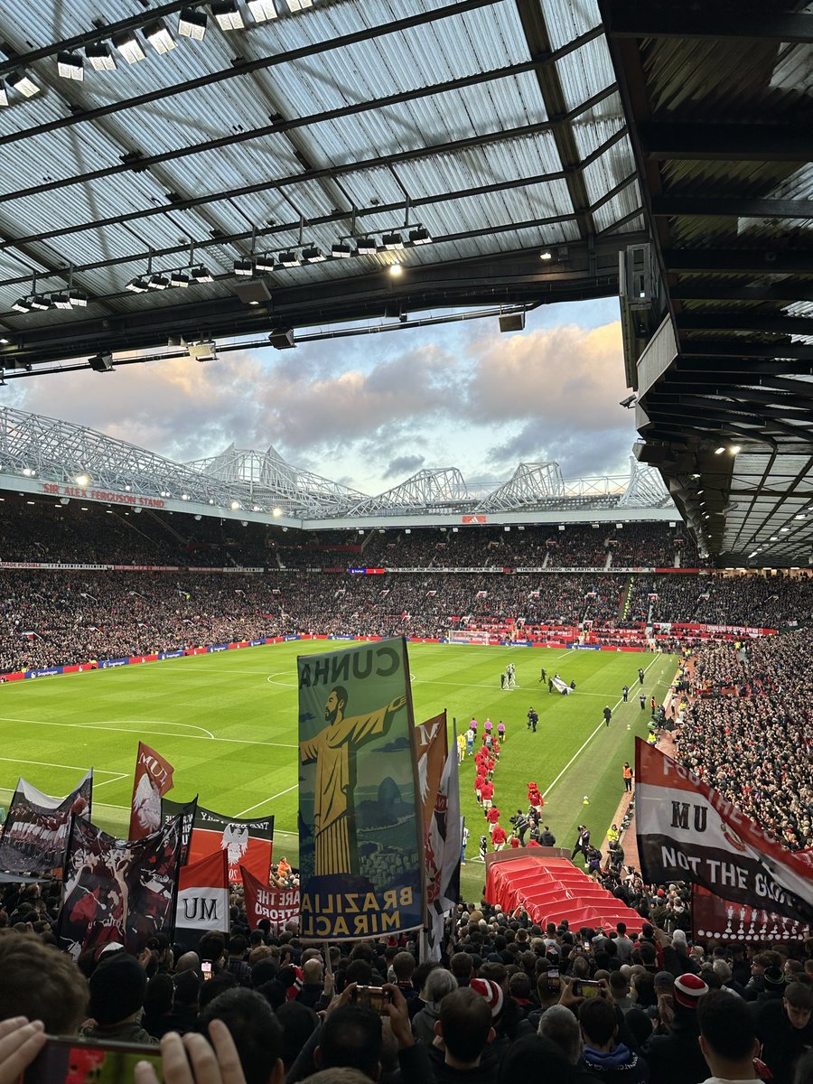UnitedStandMUFC's tweet photo. 🇾🇪 Do you like the flags in the Stretford End each game and which flag would you like to see added? https://t.co/EQlzGkr11x