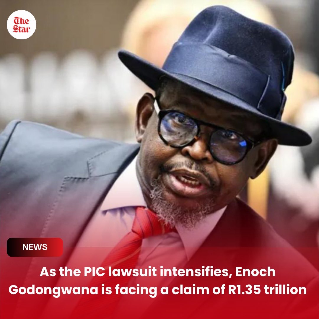 TheStar_news's tweet photo. Enoch Godongwana faces a massive R1.35 trillion legal claim in intensifying PIC case ⚖️💼🔥
🔗 https://t.co/57nHPVrdfs
#TheStar #SAnews #Godongwana #PICCase #Economy #CourtBattle #SouthAfrica https://t.co/OeWKCHgn24