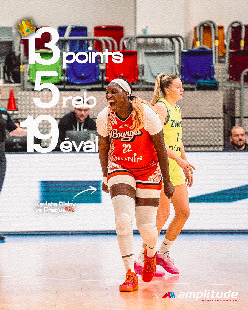 BourgesBasket's tweet photo. Nos MVPs face à Prague ! 😎

👊 Laeti, Kadi, Tima... et toute une équipe !

#FiertéTango https://t.co/DI42BDC6XJ