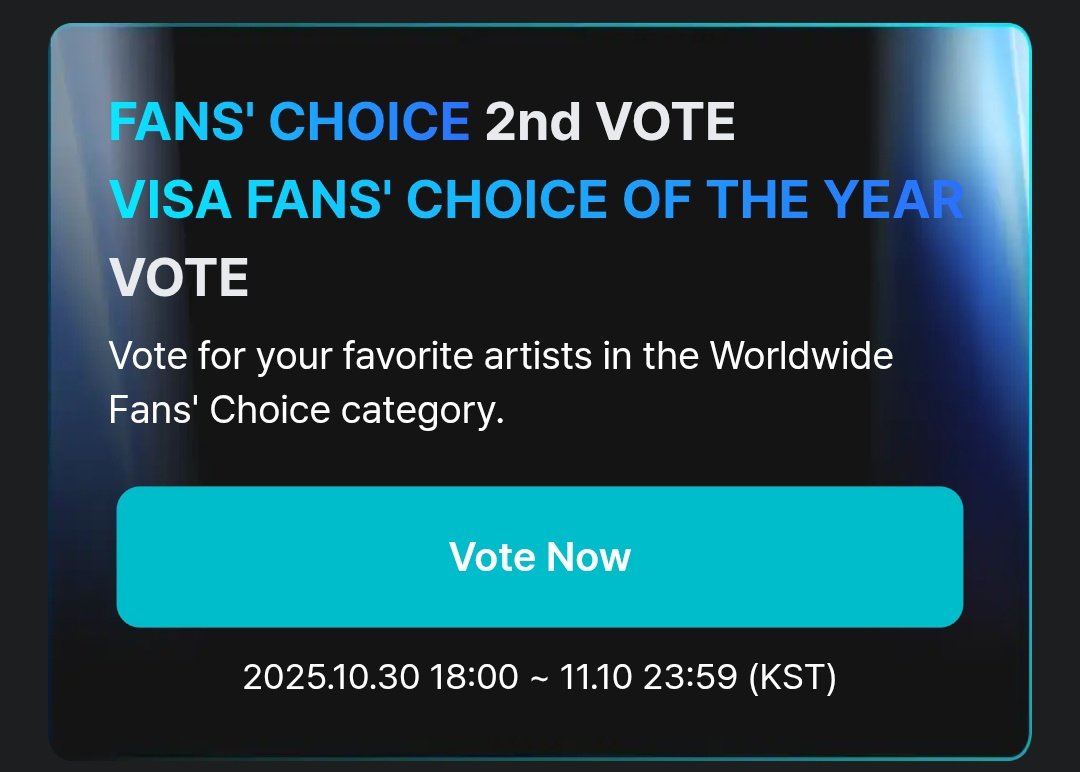 btsvotingunite's tweet photo. 🏆 #2025MAMA Final Vote is now OPEN! ❤️‍🔥

Vote for Jin &amp; J-Hope daily! 💜
✓Fans’ Choice (Bonsang)
✓VISA Fans’ Choice (Daesang)

📍Mnet Plus App (90%)
📍X Hashtag Votes (10%)

⏰ Ends Nov 10, 11:59 PM KST

Let’s secure their win, ARMY! 👑🔥 https://t.co/PeJ9VPk5tM