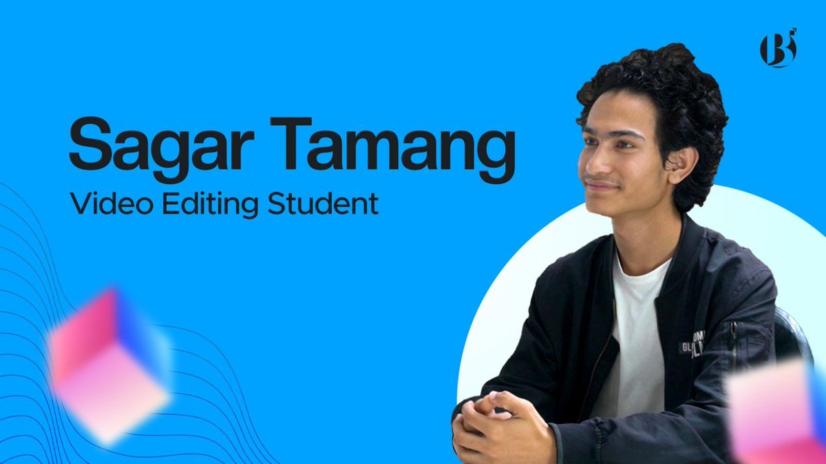 broadwayinfosys's tweet image. Meet Sagar Tamang, a Video Editing graduate now interning in his field!
He shares how his skills, passion, and connection with Broadway Infosys helped him grow and why IT skills are essential in every profession today.

Watch full video: buff.ly/9xb6cer

#BroadwayInfosys