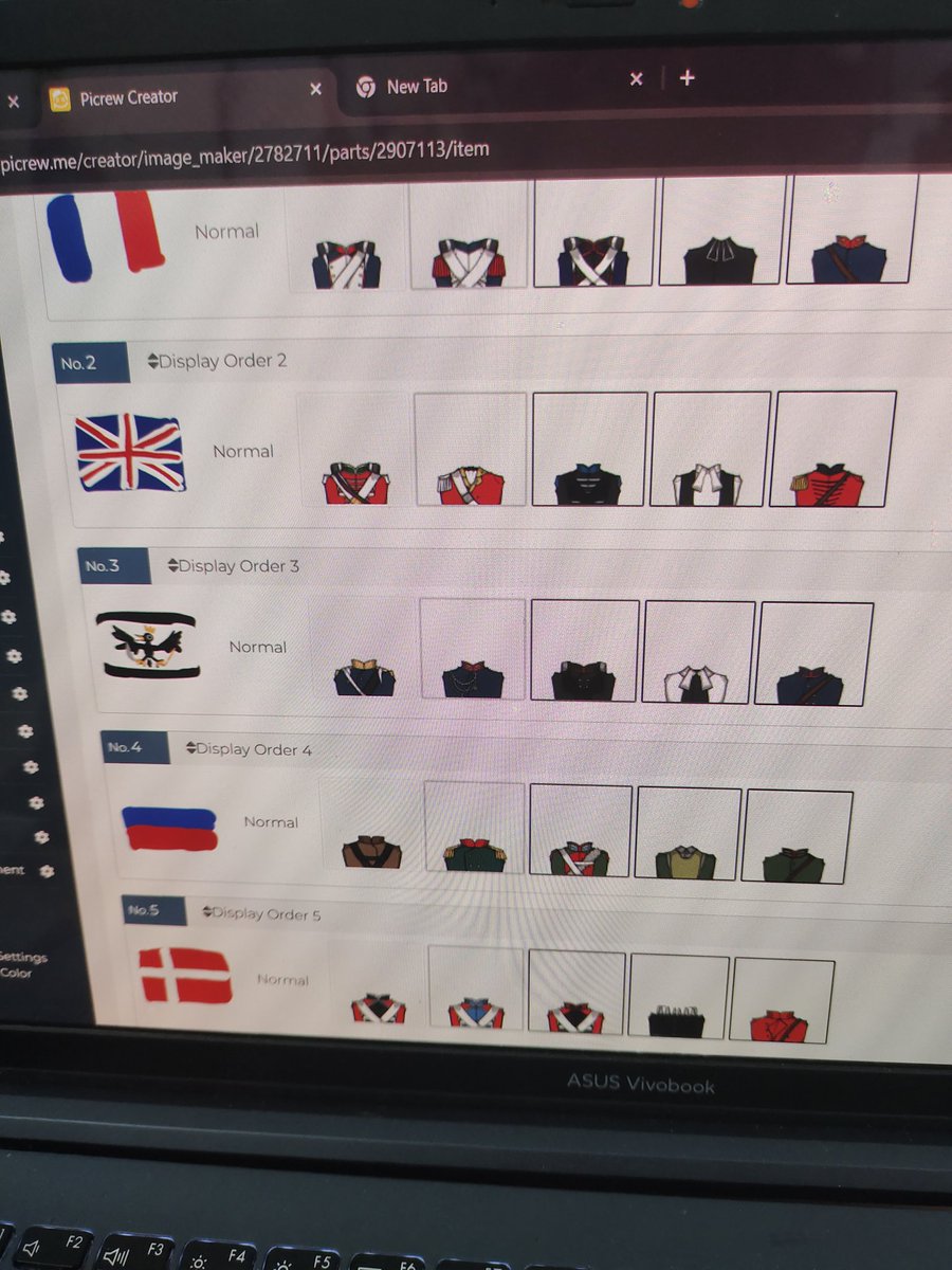 Wxxstie's tweet image. I&apos;ll just do Austria last and try to finish it up by this weekend I think I can....picrew may be out by next week maybe...