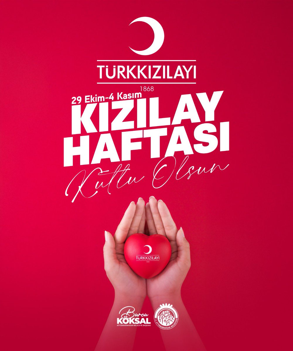 İyiliğin, umudun ve insanlığın simgesi olan Kızılay Haftası’nı kutluyor; emeğiyle, yüreğiyle insanlığa dokunan herkese teşekkür ediyorum.