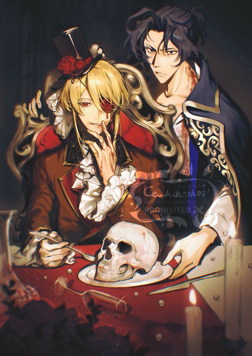 ハロウィン💀🩸

*無断商用されたため、再上げ失礼します

#シャーウィリ #sherliam