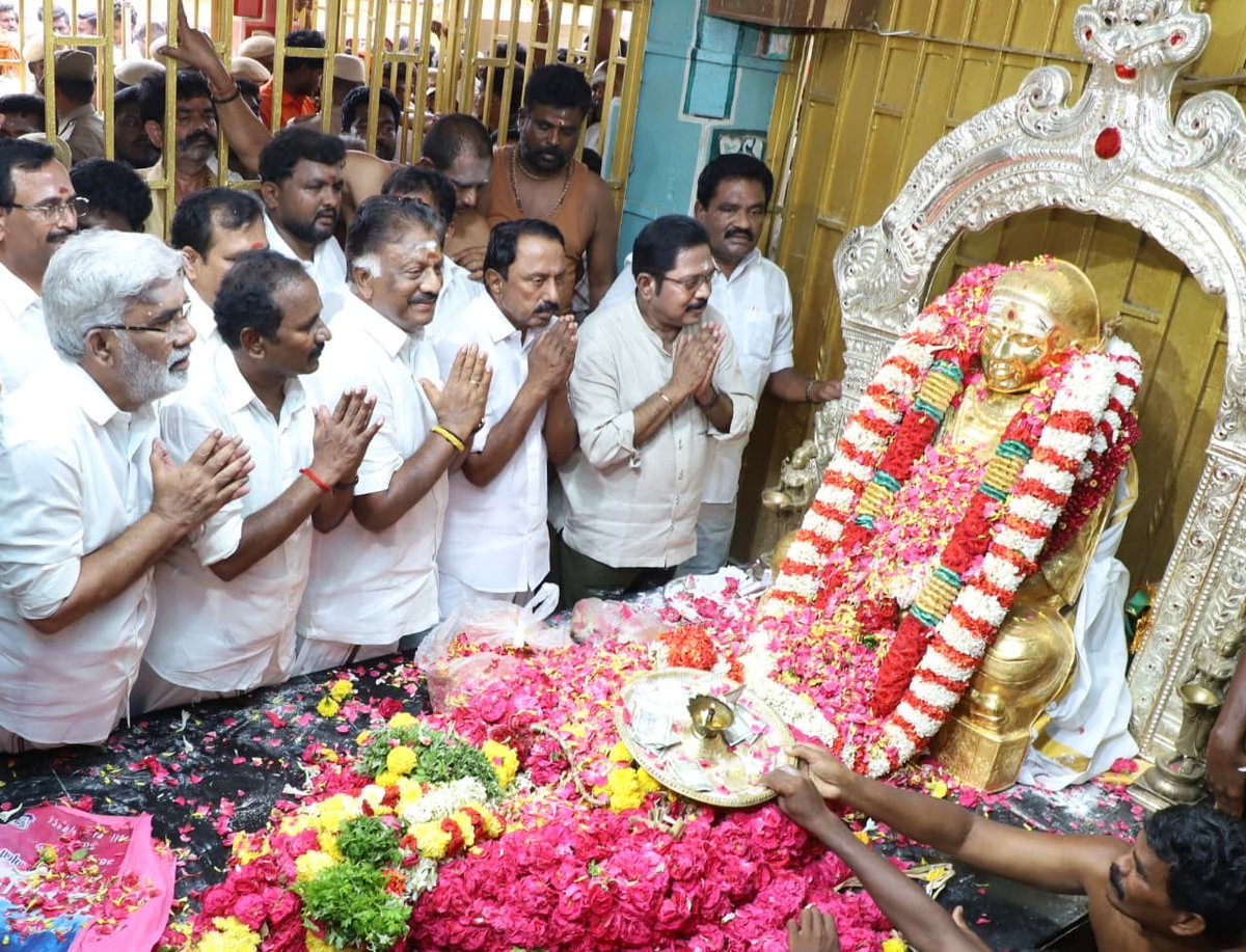 தர்மம் தலை காக்கும் 🙏❤️<a href="/OfficeOfOPS/">O Panneerselvam</a> <a href="/TTVDhinakaran/">TTV Dhinakaran</a> <a href="/KASengottaiyan/">K.A Sengottaiyan</a> <a href="/AmmavinVazhi/">V K Sasikala</a>
