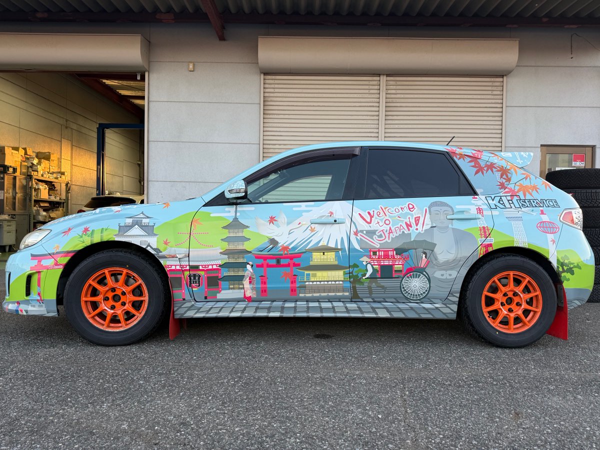 kit_service0429's tweet photo. KIT-GRB ついに公開!!
⇒ https://t.co/6bzn1p7ak0
#アメブロ
#WelcometoJAPAN
#ようこそ日本へ
#デモカー
#SUBARU専門店
#KITサービス
#上州オートクラブ
#MOSCO
#ラリージャパン2025
#RJ2025
#CARAPP
#CARAPPUTSUNOMIYA
#ラッピング https://t.co/bjDCyMn0Mk