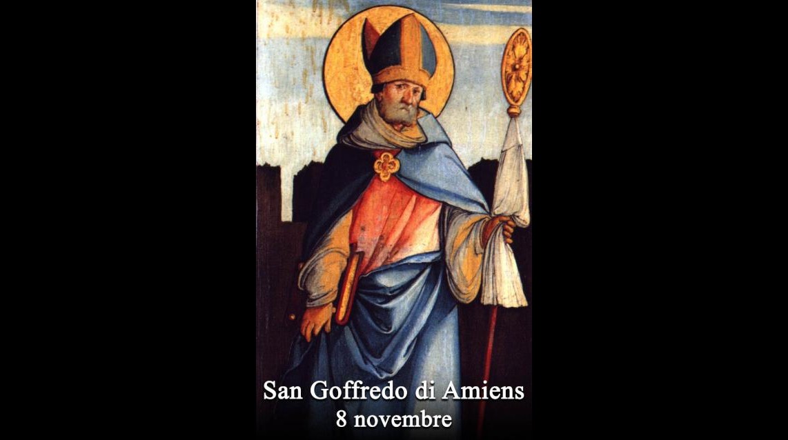 Oggi si celebra: San Goffredo di Amiens santodelgiorno.it 
#santodelgiorno #chiesacattolica #8novembre2025 #sangoffredodiamiens #sangoffredo
