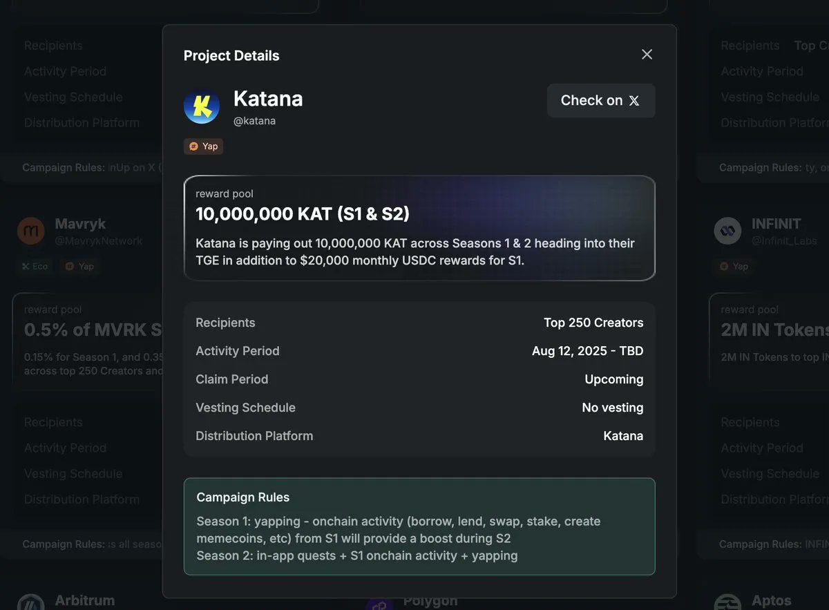 Dr.OVG (@ovgnft) on Twitter photo .<a href="/katana/">katana ⚔️</a> had been on a speed run lately, and they don't show any sign of slowing down
They've shown us how to work your way to being one of the most collaborated liquidity provider + they're still a little bit under the radar (more upside to early birds)
rn:
<> They've passed .<a href="/katana/">katana ⚔️</a> had been on a speed run lately, and they don't show any sign of slowing down
They've shown us how to work your way to being one of the most collaborated liquidity provider + they're still a little bit under the radar (more upside to early birds)
rn:
<> They've passed