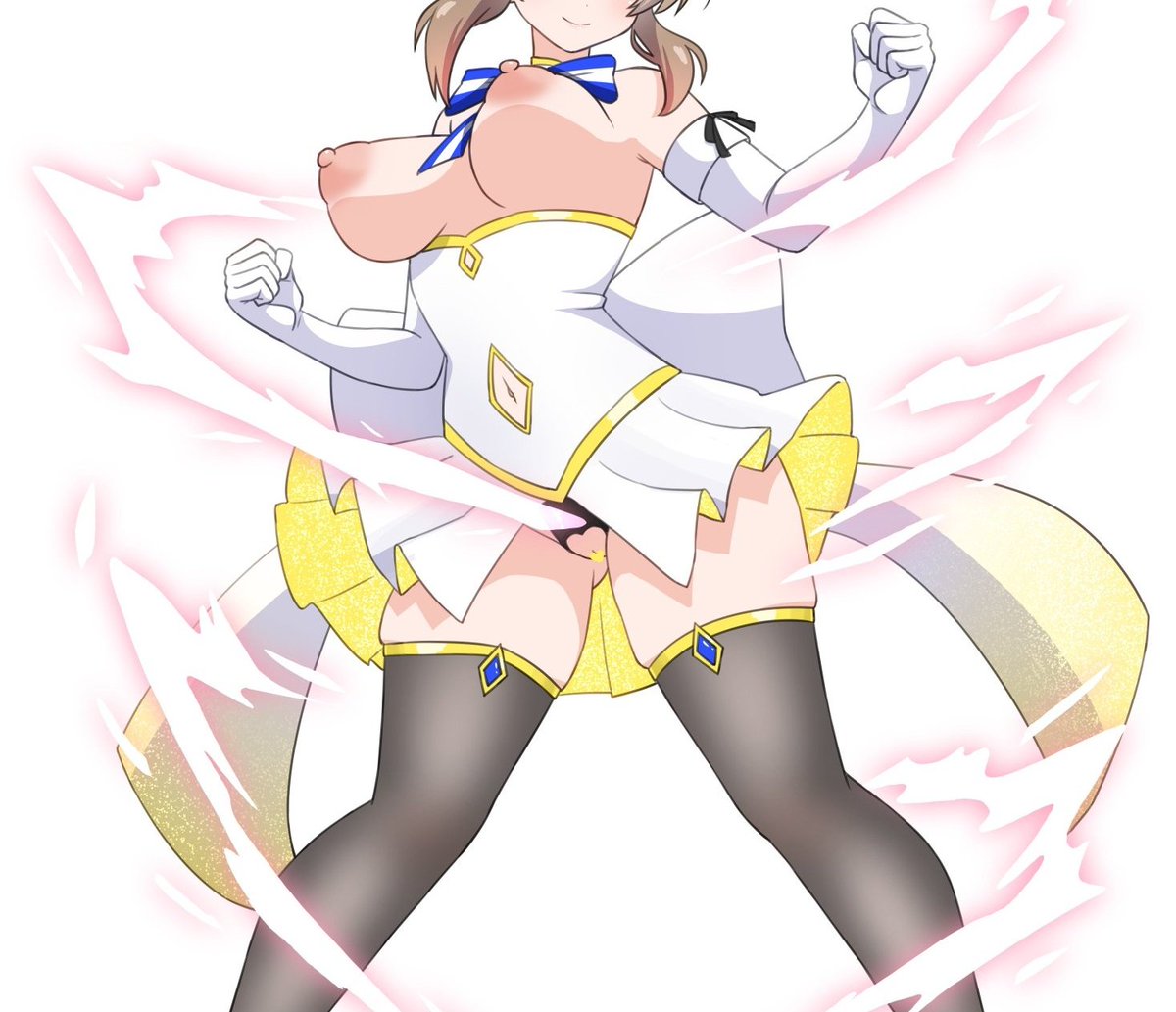 スケブで描いたドスケベ魔法少女化のやつ見て
すげードスケべだから
非表示リクなのでドスケべなところだけ 