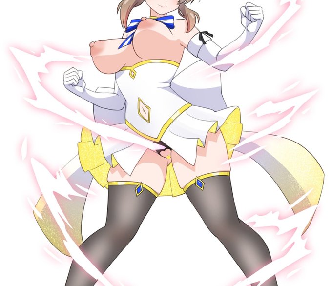 スケブで描いたドスケベ魔法少女化のやつ見て
すげードスケべだから
非表示リクなのでドスケべなところだけ 