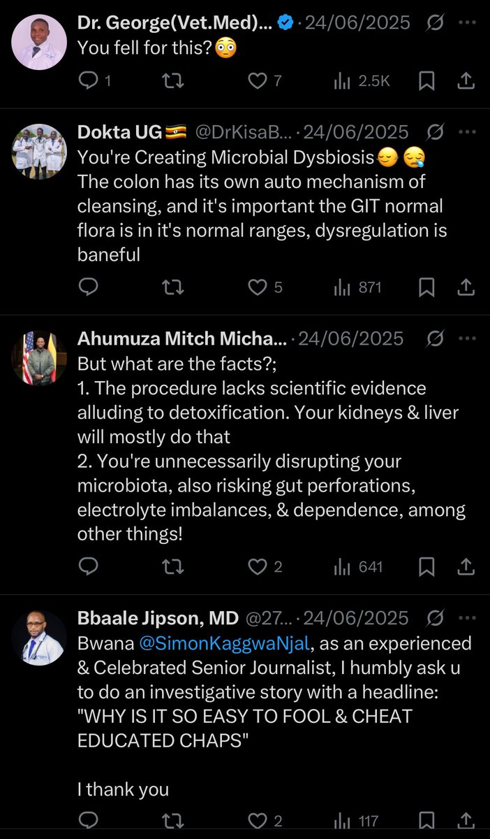 NewtonAllan6's tweet photo. @SimonKaggwaNjal Maybe I can only translate it for you into Luganda…. Otherwise, everything was already shared earlier by senior consultants. https://t.co/qRGv46zdwZ
