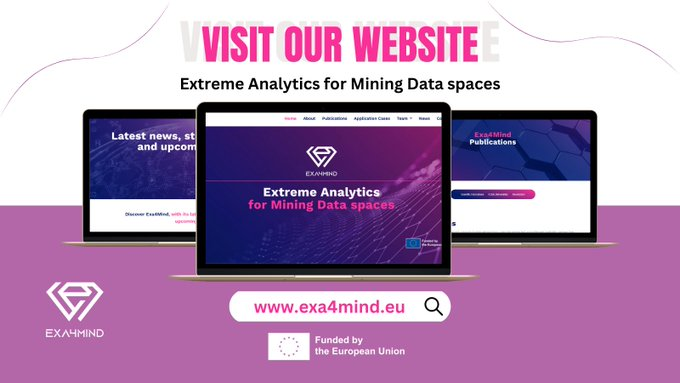 EXA4MIND's tweet photo. 🌐 Visit our website to make sure you don't miss out on anything: news about the project, latest update of application cases, a repository of deliverables, scientific publications and more.

Do not miss it! 🔗 https://t.co/HbqDFEFA5R https://t.co/VZGu4C0hF7