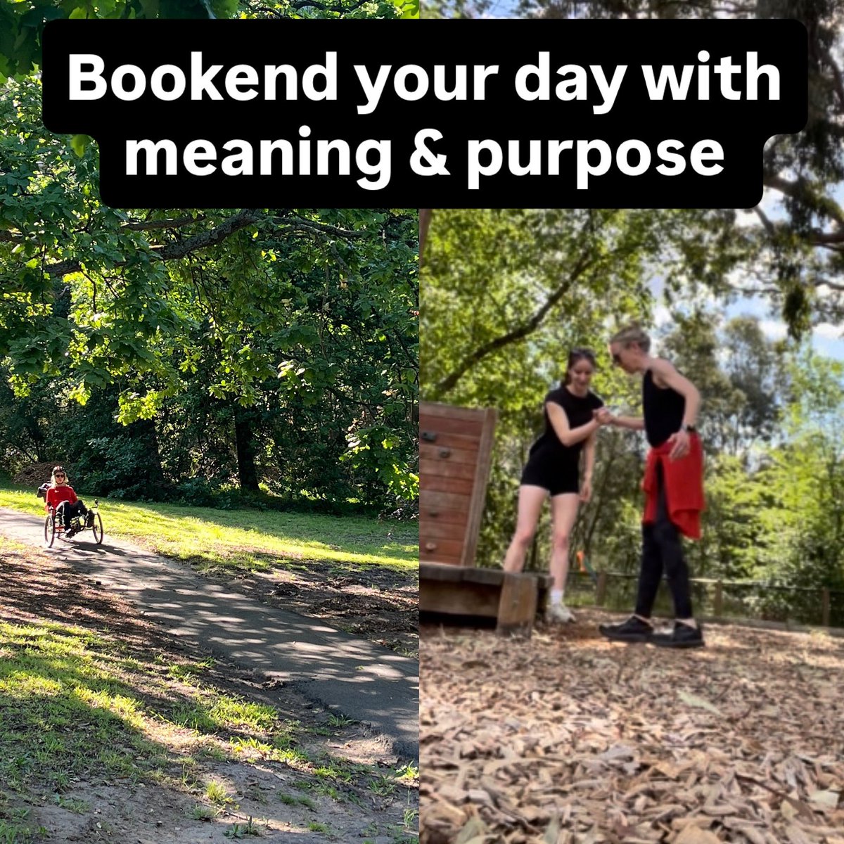 The power of bookending my day!
As a stroke survivor, rehab never really ends—but how I structure it makes all the difference.This morning I started my day with a recumbent trike ride before work 🚴‍♂️ and finished it with my physio, practicing walking without my frame and steps!