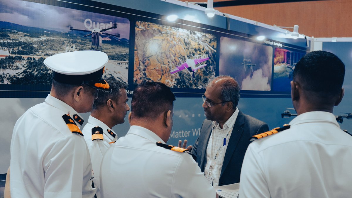 amberwingsUAV's tweet photo. What stood out most was the genuine curiosity and thoughtful discussions that followed a reminder that innovation only matters when it serves those who protect and defend.

#AeroDef25 #Defence #Aerospace #UAV #Technology https://t.co/evRtH5CsZX