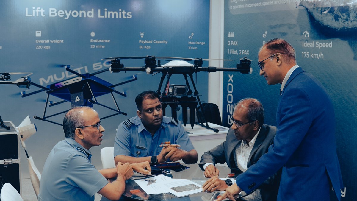 amberwingsUAV's tweet photo. What stood out most was the genuine curiosity and thoughtful discussions that followed a reminder that innovation only matters when it serves those who protect and defend.

#AeroDef25 #Defence #Aerospace #UAV #Technology https://t.co/evRtH5CsZX