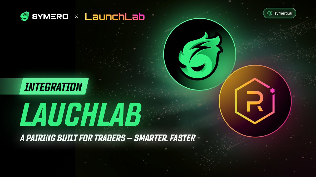 SYMERO_AI's tweet photo. Integration: SYMERO x LaunchLab

#LaunchLab powers token launches and discovery tooling on Solana — curated launch flows, pool configs, and early liquidity signals to spot quality debuts fast.

LaunchLab stands out for:

▪️ Launch visibility: discover new token drops and pool configs as they go live.
▪️ Early liquidity signals: see initial depth, fee settings, and launch health.
▪️ Launch tooling: launch pages, pool metadata, and telemetry for quick vetting.

LaunchLab — integrated and live in https://t.co/53W0rrvll6 ✅

Pairing built for traders - Smarter. Faster