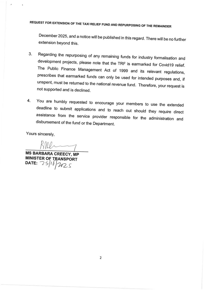Extended deadline to submit applications of the taxi relief fund is the 31st of December 2025, Don't miss this very last opportunity!!!