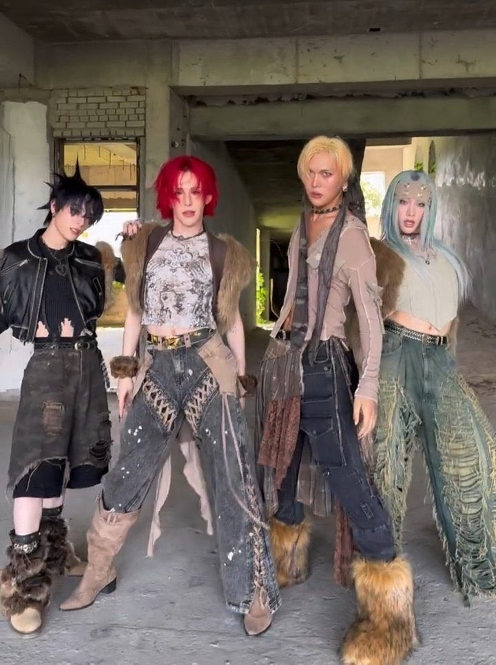 jorts enthusiast emo boy, lesbotron hunter 5000, the twinkification of a monk, and a mermaid cuntress