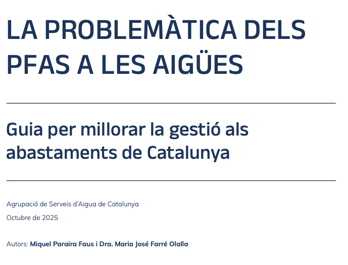 Els PFAS representen un repte creixent per als gestors d’aigua: compostos persistents, difícils de tractar i presents en fonts cada cop més diverses.

La nostra guia ofereix una visió clara sobre la seva presència, els riscos associats i les estratègies de tractament.