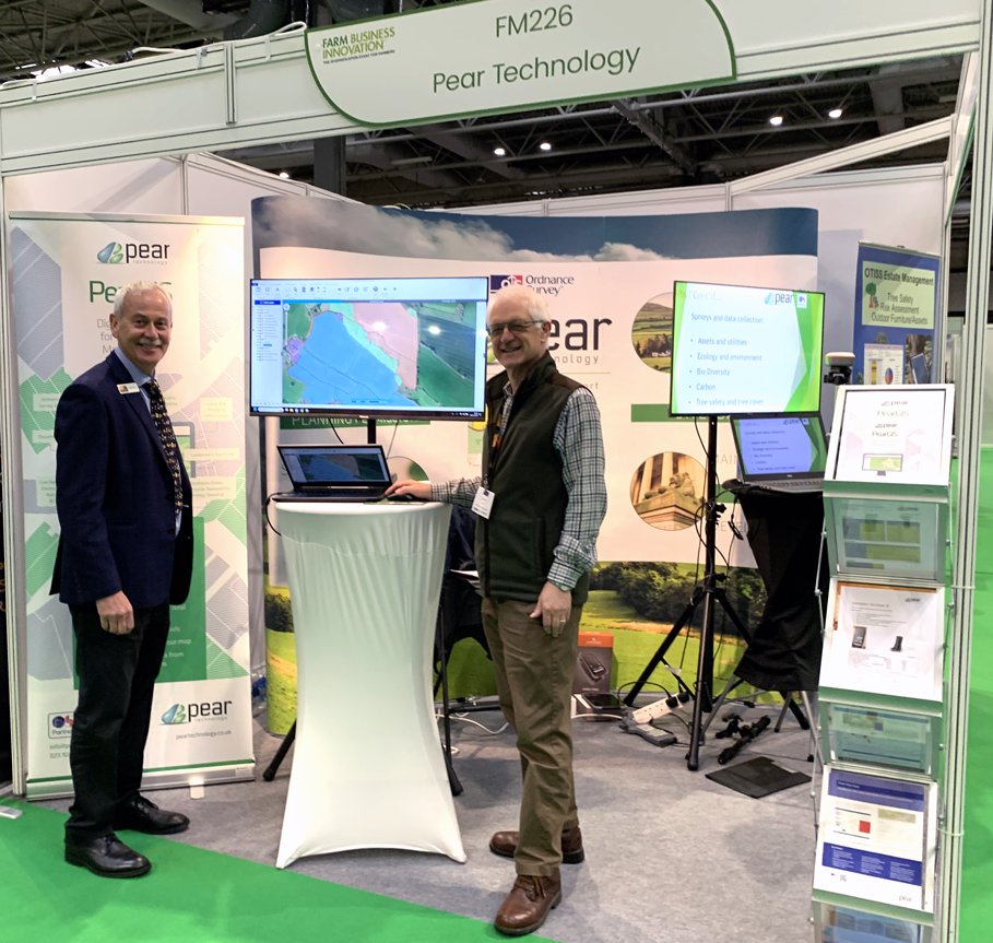 PearTechnology's tweet image. We&apos;re off to the @farmbusiness_ show in Birmingham next week! 

Come find us on Stand FM236 Hall 19 to see our mapping software in action #farmdiversification 

peartechnology.co.uk/farm-business-…