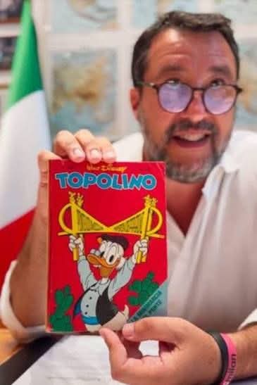FalangaGiovanna's tweet photo. ma come "documentazione carente"? Ma se aveva prodotto Topolino?
#Salvini #pontesullostretto #CortedeiConti #cipess #PontediMessina #ponte https://t.co/UPF7fNtbJa