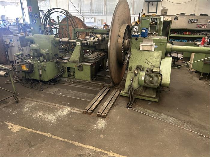 mach4metal's tweet image. Spinning machine LEIFELD PLB 1200
Max. blank / workpiece  over bed:2400
Centre height over bed 1200mm
DBC 2350mm
Length of the gap 400mm
Maximum sheet thickness 6mm
Stroke X-Axis 1200mm
Stroke Y-Axis 300mm
Speedrange 6 - 675Rpm
Power 40kW
Stroke pinole quill 1200mm
#Leifeld