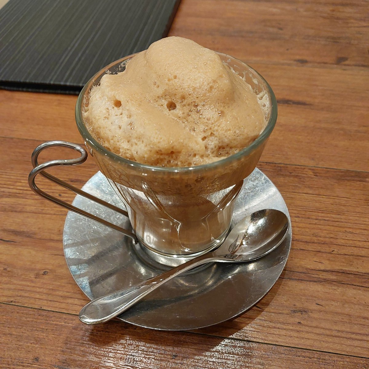 アイナナの映画を見に来たので映画館付近のカフェでお茶☕