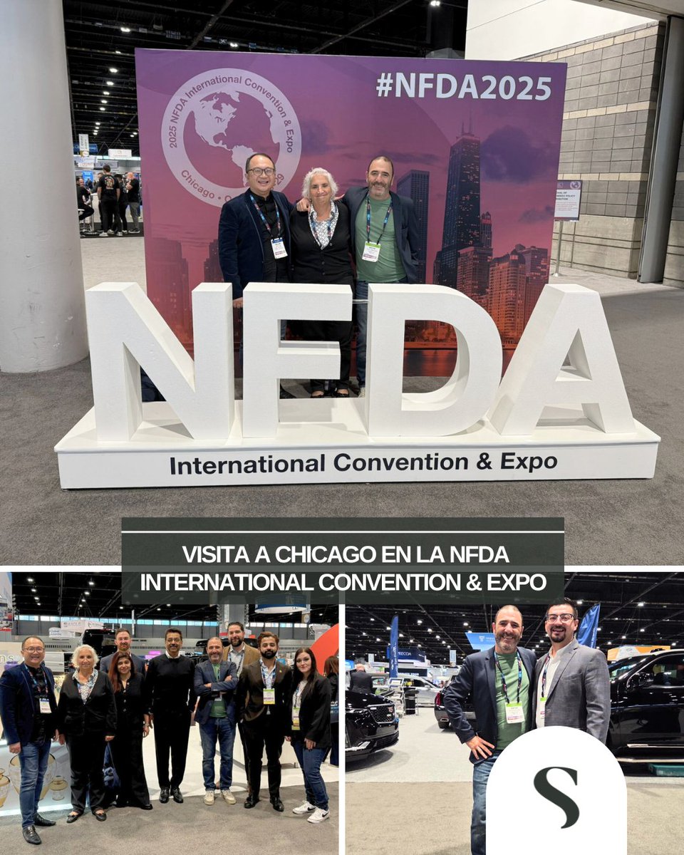 ✨🇺🇸✨ Cerramos nuestra participación en la NFDA International Convention &amp; Expo en Chicago muy contentos por la experiencia.

💫 Han sido días de interesantes encuentros, reuniones y momentos para compartir con amigos, colaboradores y clientes del sector funerario internacional.