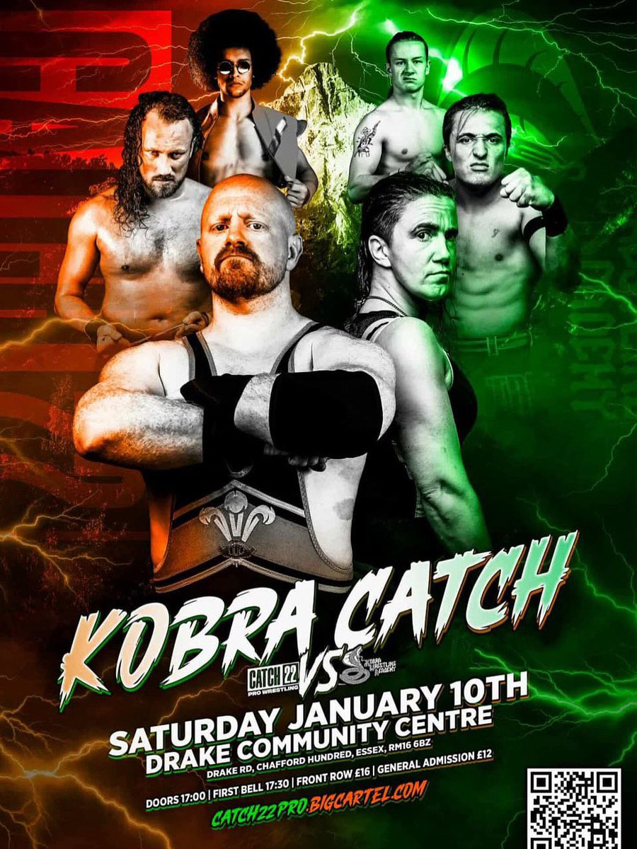 💚 KWA vs Catch 22 🧡

Two schools collide as KWA looks to prove it can hang with the best!! Trainers and Trainees alike with battle to prove who is the best!!!! 

We have LIMITED FRONT ROW SEATS!!! 
Don’t miss out secure you tickets now 

catch22pro.bigcartel.com