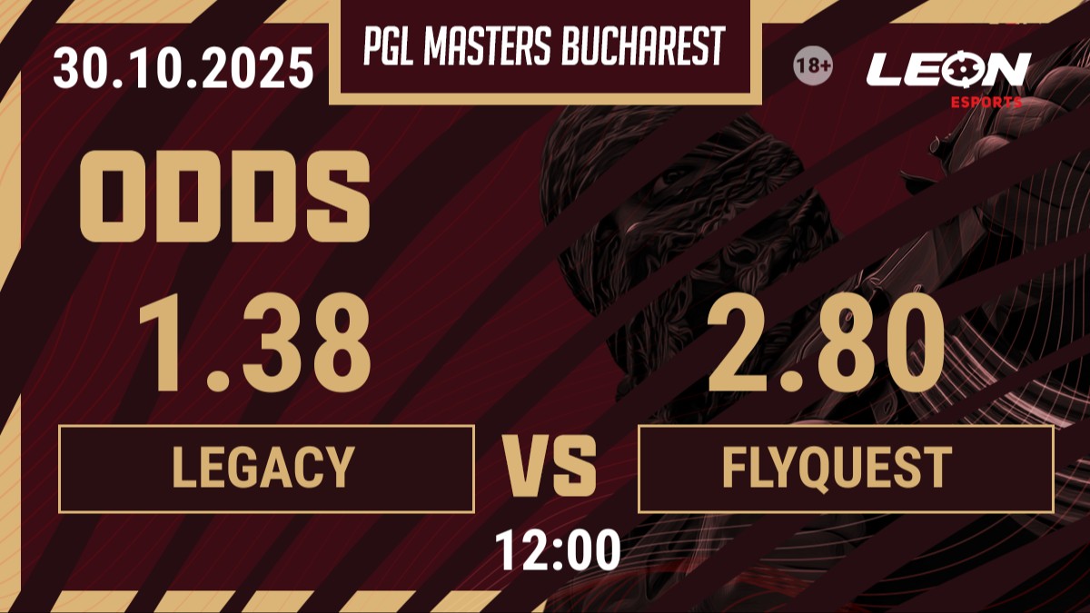 Playoff dreams on the line - <a href="/FlyQuestCS/">FlyQuest CS</a> and Legacy on the server! 🔥

Who's moving on? ⤵️

🔗 ODDS (+18): leonesports.gg/xkx