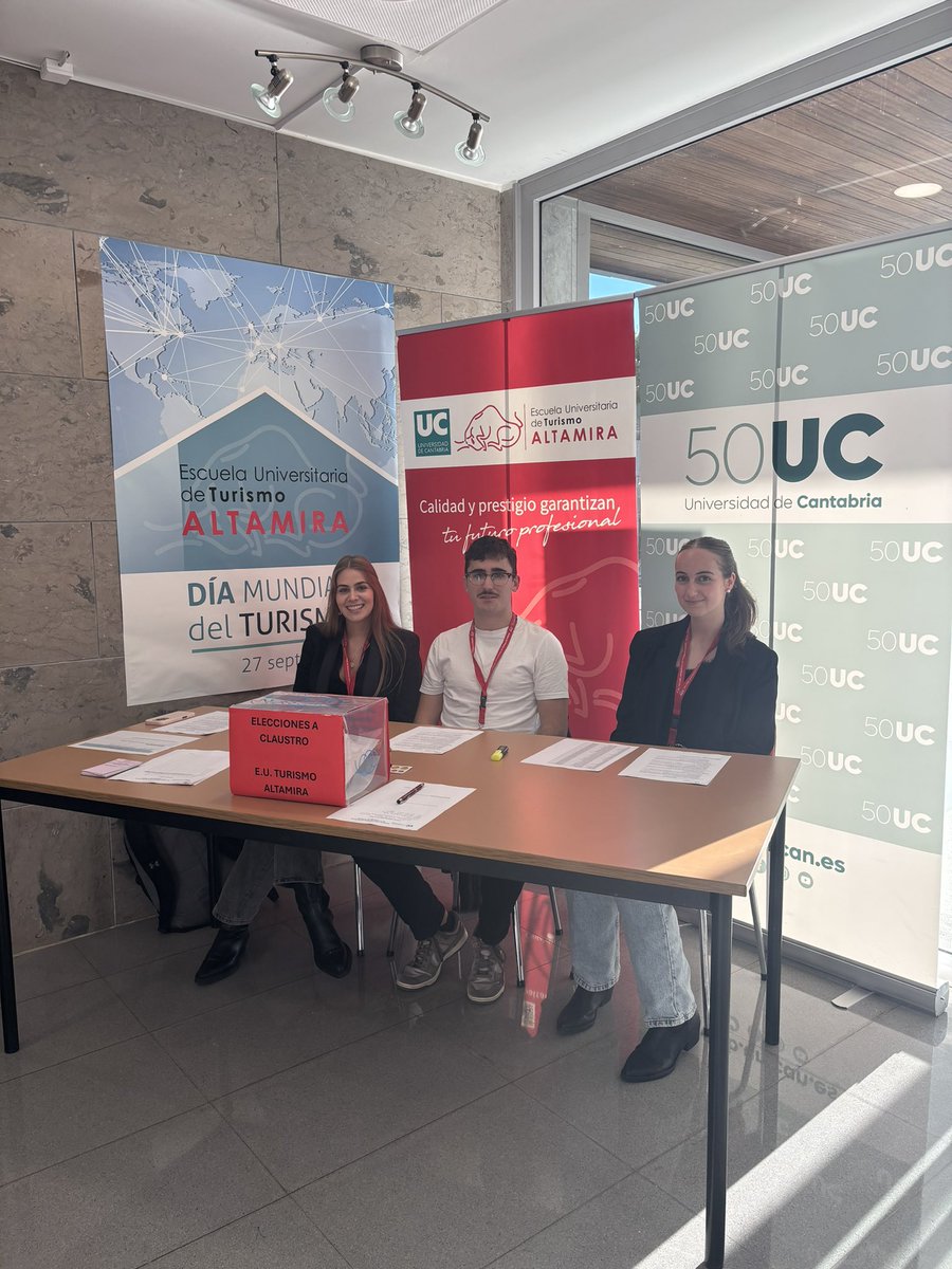 🗳️ Hoy celebramos la jornada de votación para elegir a los nuevos representantes estudiantiles en la EUTA. Una figura clave para impulsar la participación, la escucha activa y la mejora continua en nuestra comunidad académica. 🎓✨
#ParticipaciónEstudiantil #EUTA #Liderazgo