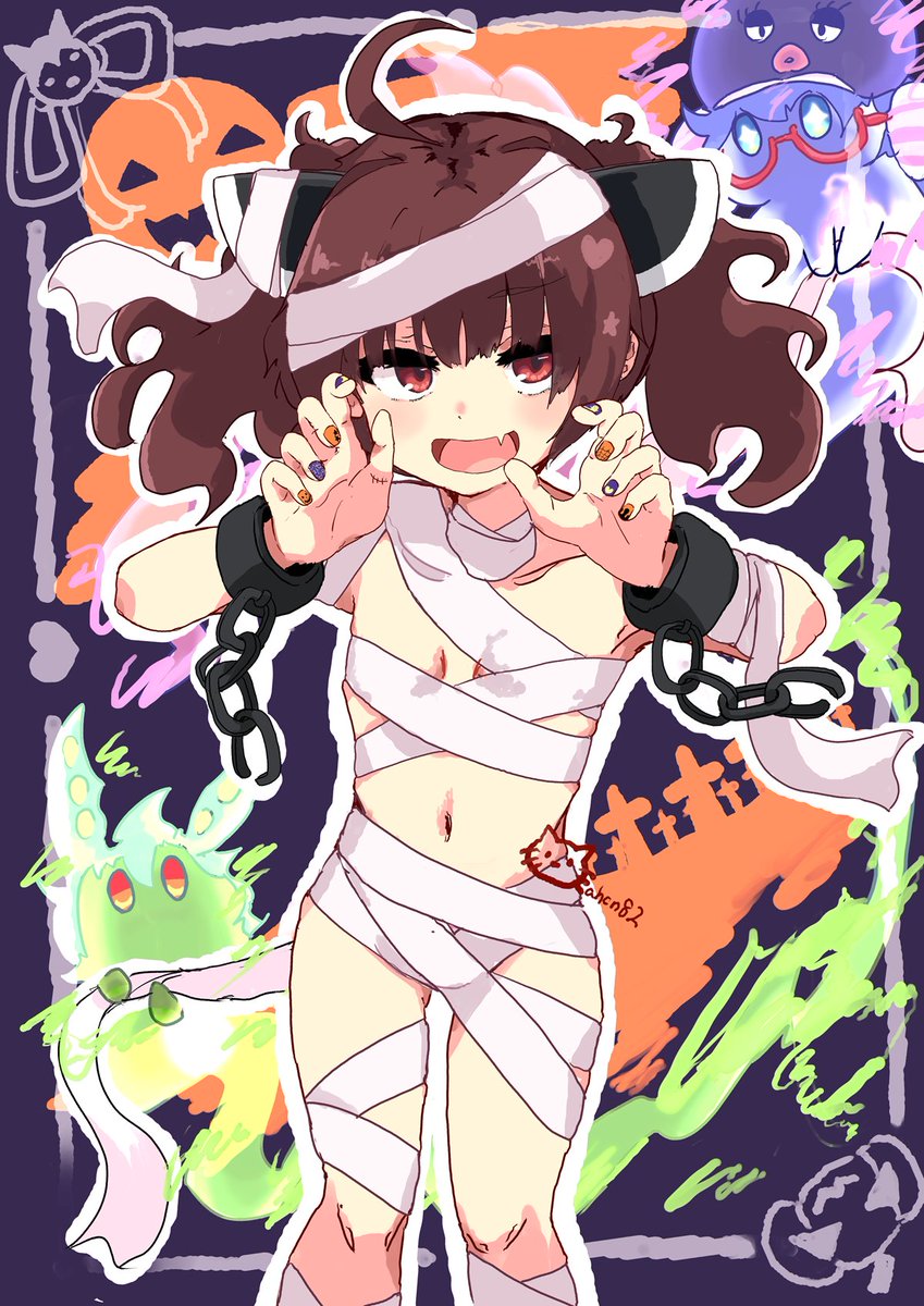 ahcn82's tweet image. はっぴーはろうぃーん
#東北きりたん