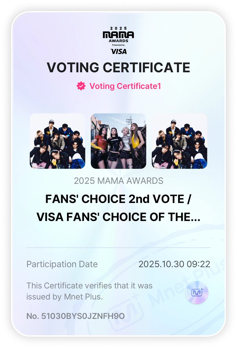 Stray_Kids_UK's tweet photo. STAY 

The second round of the MAMA vote is now open.

This is our chance to get SKZ a daesang so please take this seriously. Vote with as many devices as you can 🗳️

🌟 Choose SKZ and 1 Female artist (There is an active collaboration with Blinks if you want to vote for BP)
🌟Select SKZ for the VISA choice of the year (Daesang) 

And don’t forget the hashtags here on X. 

I vote for #StrayKids for #2025MAMAVOTE 

Make sure you interact with posts that have the hashtags. Retweets count as votes
