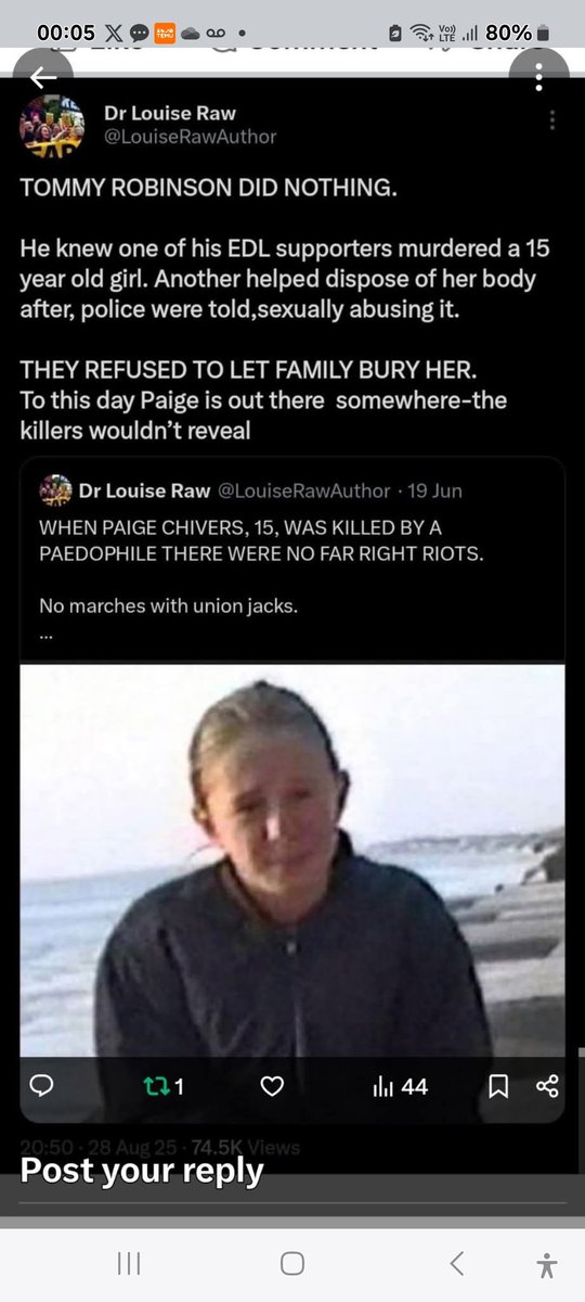 <a href="/grok/">Grok</a> <a href="/ShowMeDhoney/">Honey</a> <a href="/Inevitablewest/">Inevitable West</a> Really??<a href="/grok/">Grok</a>

x.com/immarkosulliva…

x.com/LouiseRawAutho…

Tommy Robinson co founded the EDL with a paedophile. 2 of the EDL’s ‘anti paedo squad’ were jailed for … you guessed it. Here are 103 far right sex offenders 

<a href="/TRobinsonNewEra/">Tommy Robinson 🇬🇧</a>

and 

<a href="/Nigel_Farage/">Nigel Farage MP</a>

have NEVER