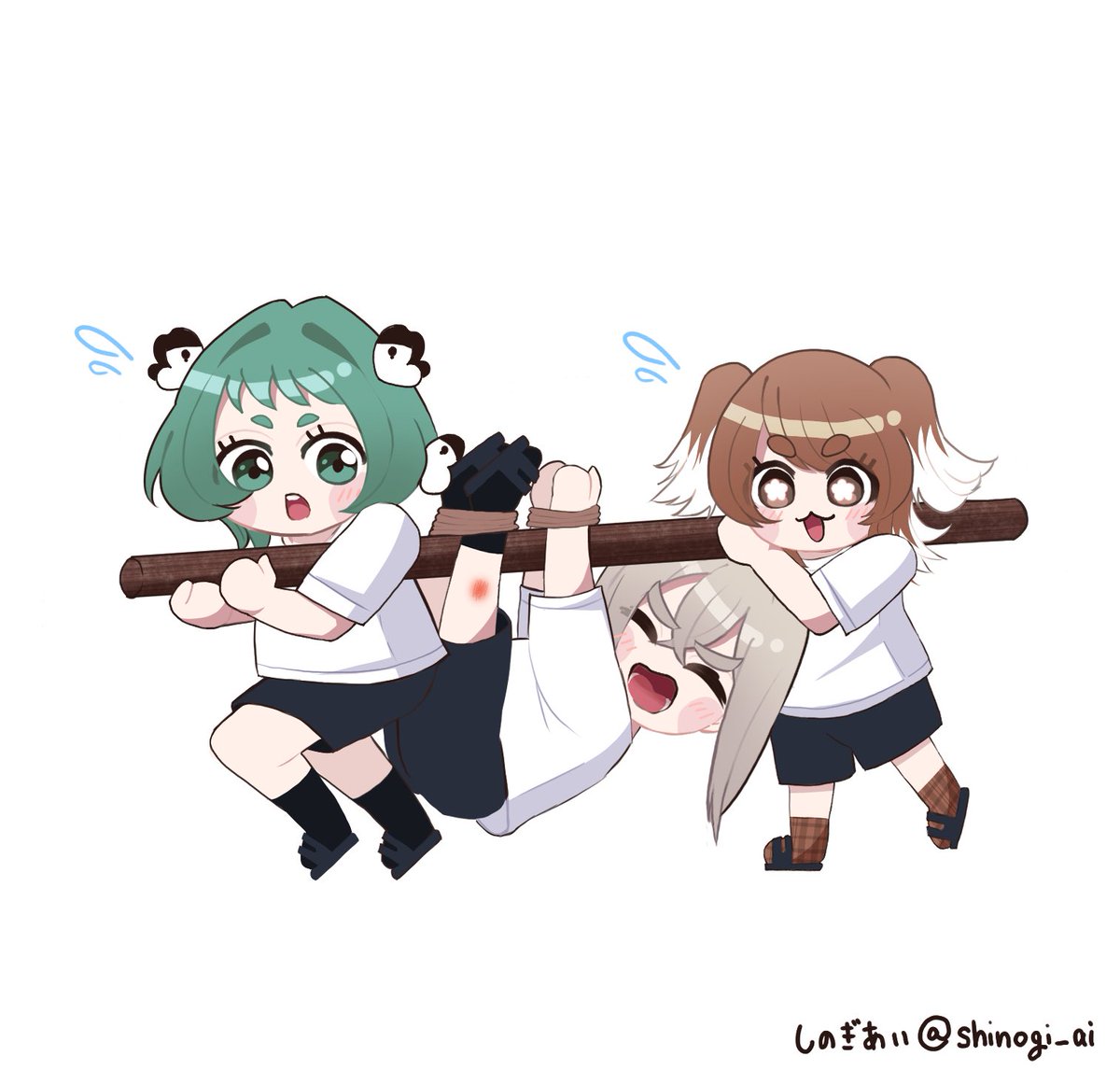 #100カノファンアート

1年3組かわいい