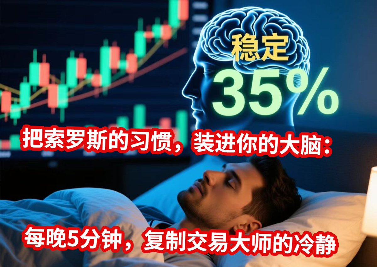 btcfage's tweet image. 90%交易员不知道的“睡前5分钟”：让市场自动为你赚钱的秘密〉〈把索罗斯的习惯，装进你的大脑：每晚5分钟，复制交易大师的冷静〉 youtu.be/zyrmV9oU2LU?si… 来自 @YouTube