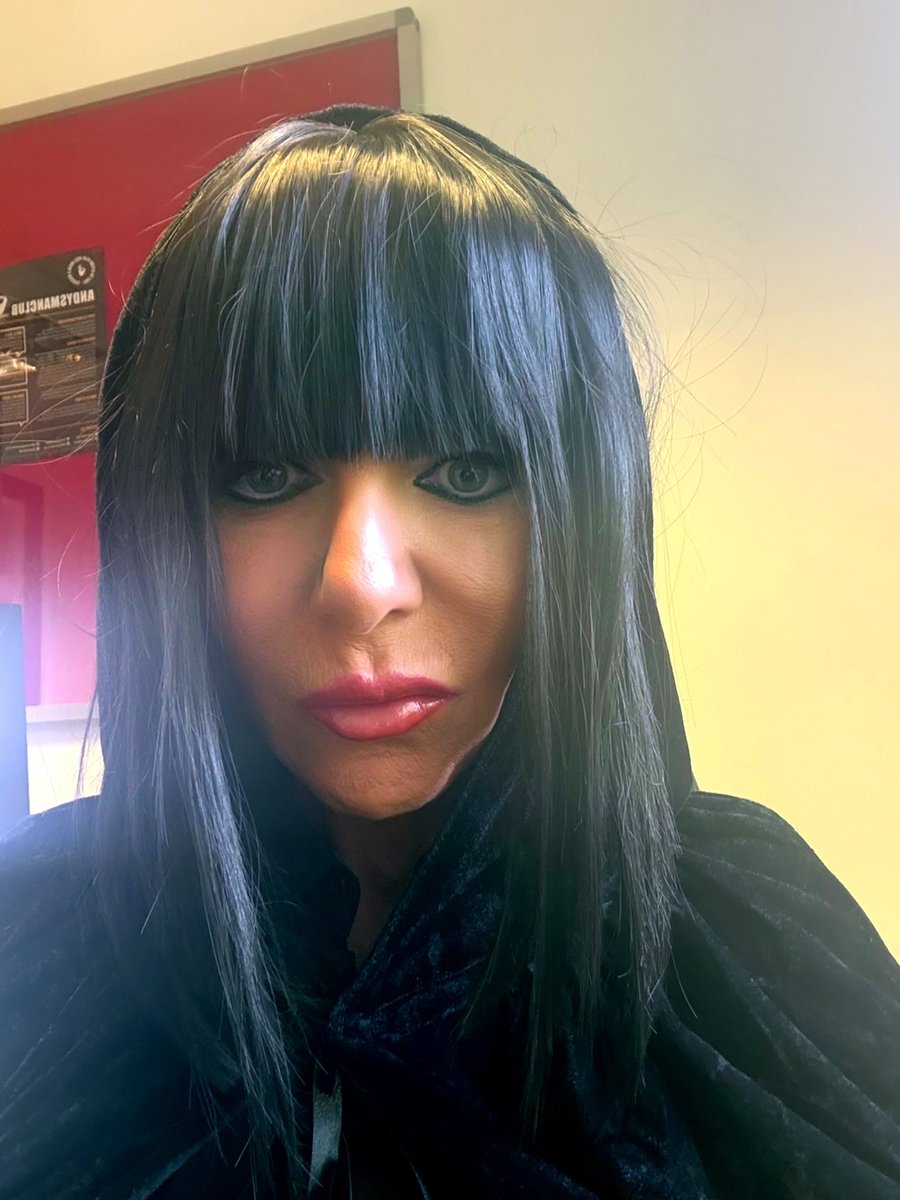 Work dress up day … today just call me Claudia <a href="/ClaudiaWinkle/">Claudia Winkleman</a> <a href="/the_traitors_/">The Traitors HQ</a>