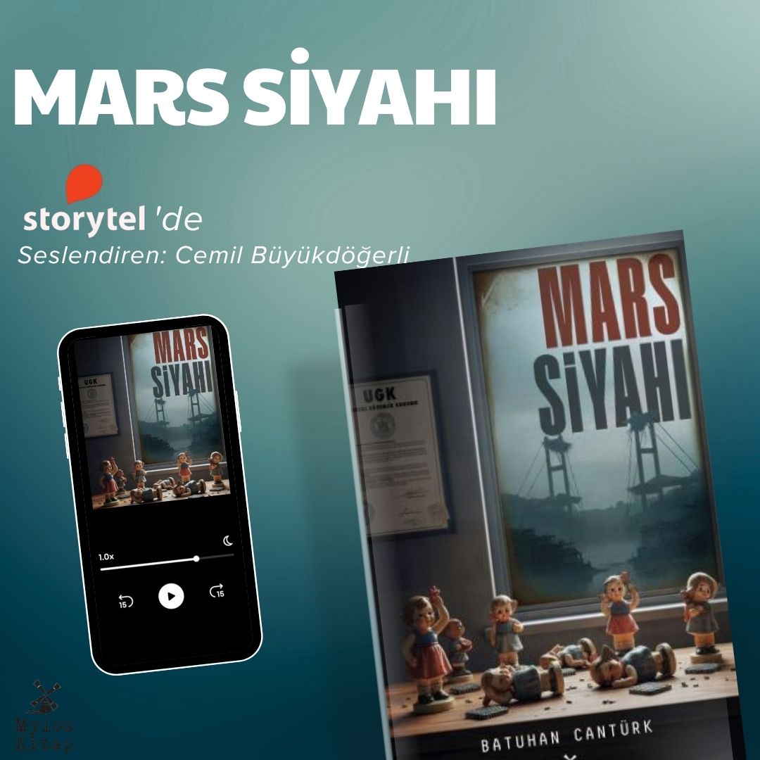 Batuhan Cantürk'ün Mars Siyahı romanı, 
Cemil Büyükdöğerli'nin seslendirmesiyle Storytel'de.

<a href="/batuhancanturk/">Batuhan Cantürk</a> <a href="/storytel_tr/">Storytel Türkiye</a> <a href="/buyukdogerli/">Cemil Büyükdöğerli</a>