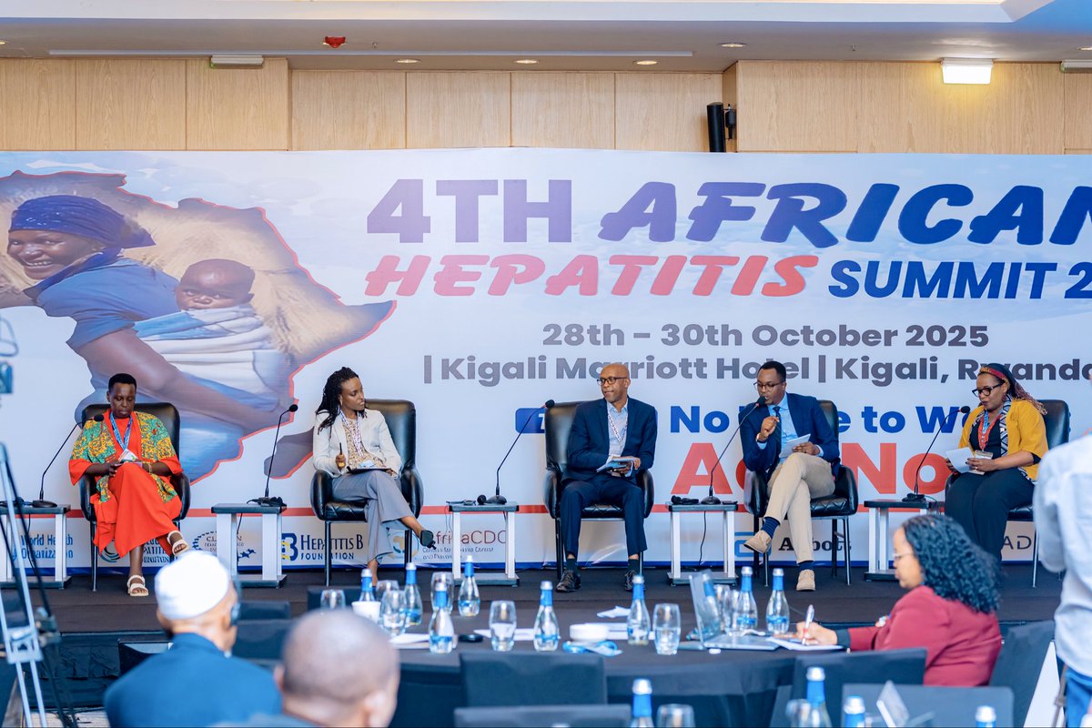 AfricanHep's tweet photo. We had an amazing day two at the African Hepatitis summit, Kigali. Join us in person or virtually for the day 3. 

Link : https://t.co/VOmjjBRYEB https://t.co/GHsvXRAfSY