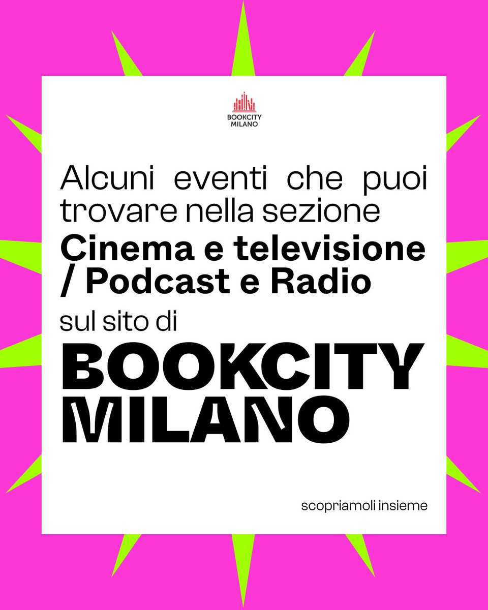 BOOKCITYMILANO's tweet photo. Voci che raccontano, immagini che restano 🎧🎬
Dai microfoni ai set, BookCity esplora le narrazioni che attraversano i media contemporanei, tra suono, parola e visione.

#BCM25 #Ilpoteredelleidee #Leideedelpotere https://t.co/dqvwYKNspm