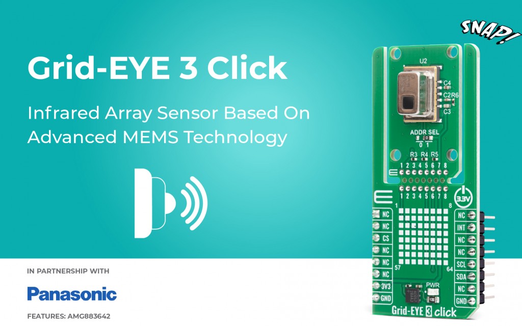 mikroel's tweet image. 👁️ Visualize heat in real time – detect motion with precision using Gride-EYE 3 Click! @panasonic 
mikroe.com/blog/grid-eye-…