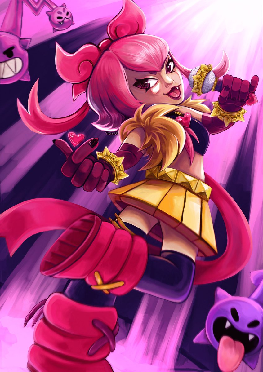 Never Posted this on here actually...
This was my entry for <a href="/SecondBest_BS/">secondbest</a> 's art contest awhile ago but sadly it didn't make it into top ten :,( 
If yall wanna commission me for something like this so I can afford pro pass that would be great lmao. #BrawlStarsArt #BrawlStars