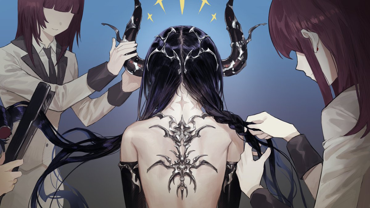 P / Brush on tweet media