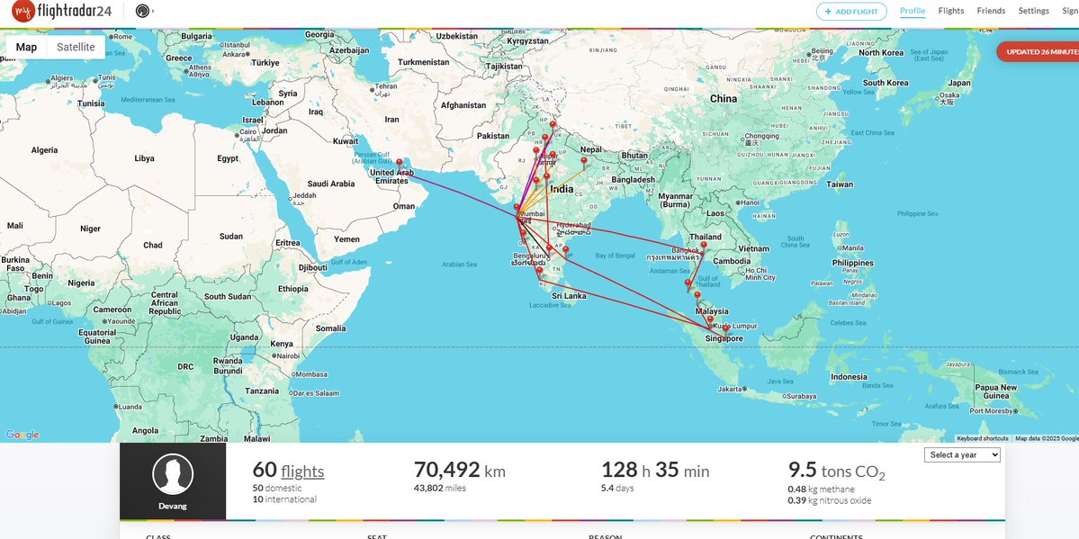 js_devang's tweet image. I love @flightradar24
Does anybody else also loves tracking their flights?
#Flightradar24
